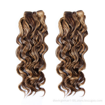 Ombre Brown Water Wave Crochet Braids for Passion Twist Crochet Hair Passion Twist Braiding Hair Extensions